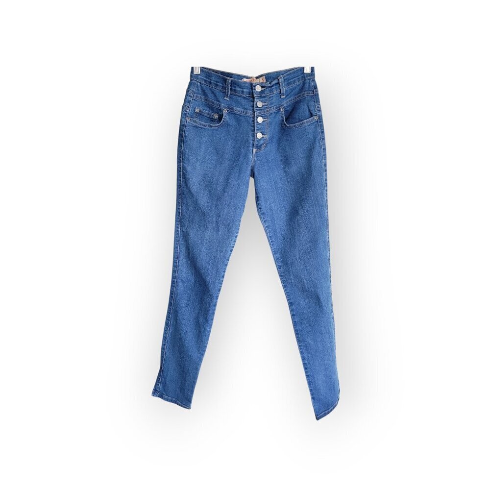Judy Blue Skinny Jeans Womens Size 5 Stretch Denim Midwash Wear What Works